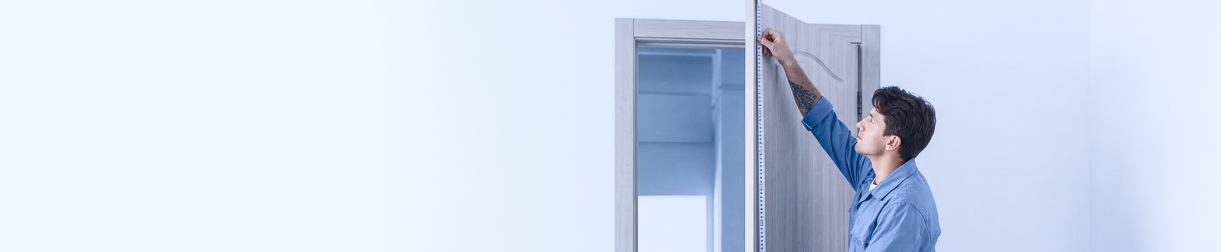 Установка и замер дверей