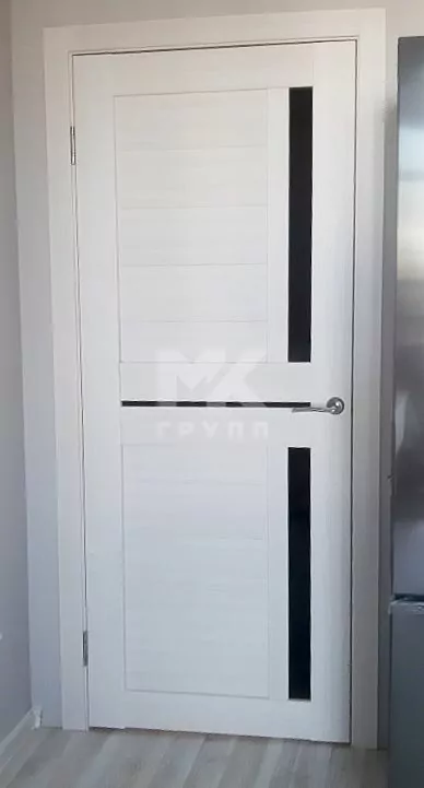 Velldoris ПО Дюплекс 3. Velldoris ПО Дюплекс 3, беленый дуб. Стекло: Лакобель черное.