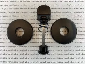 Завертка LUX-WC-R NERO