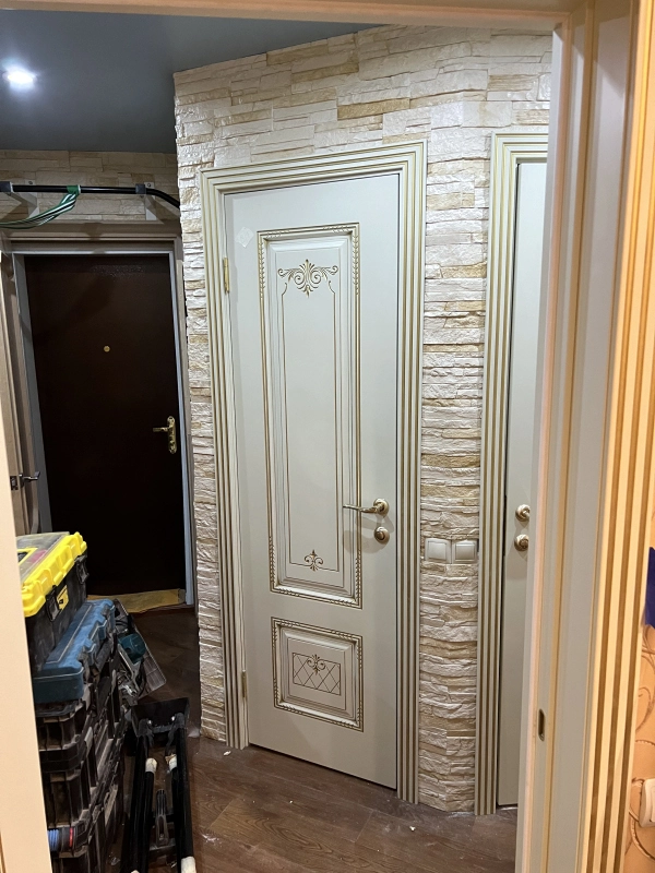 Turen Becker: ПГ ВЕНЕЦИЯ В3. Эмаль слоновая кость патина золото