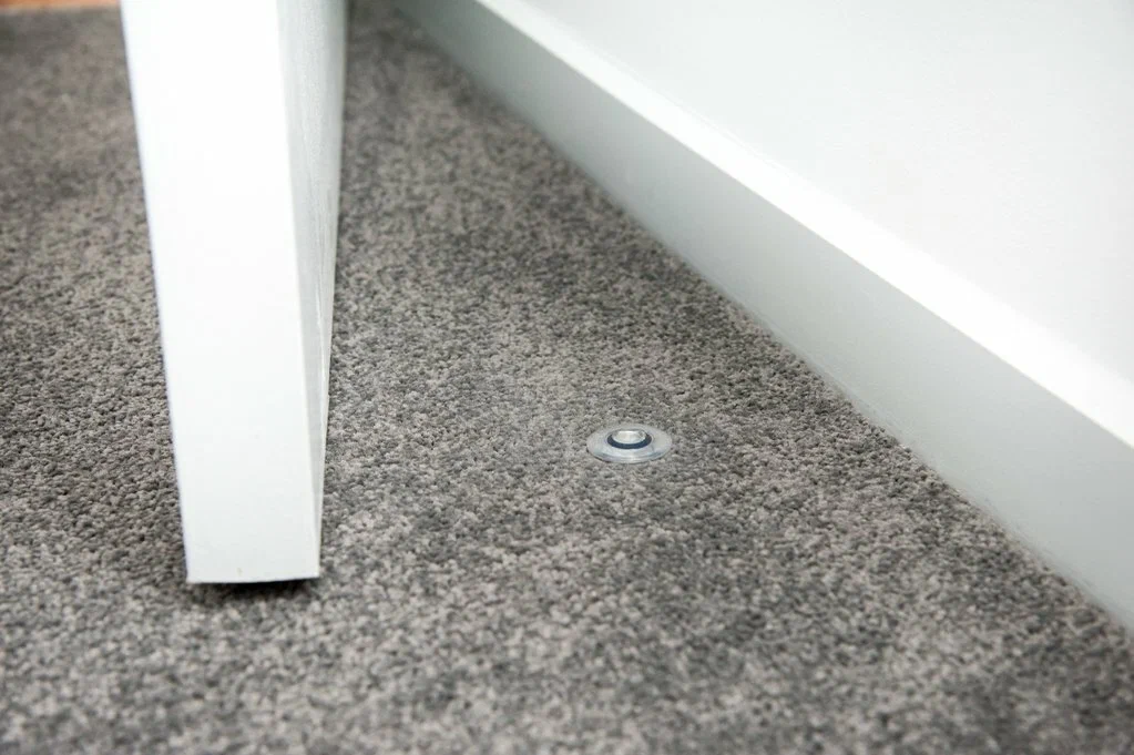 Упор дверной скрытый STELS TR прозрачный