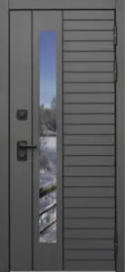 МКМ Броня Крафт Стеклопакет Термо (Диамант серый)