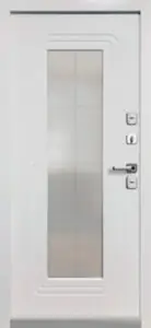 МКМ Люкс 7 Стеклопакет Ковка ТЕРМО (Букле шоколад)