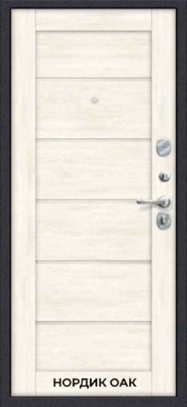 Входная дверь МКМ Порта 4л22 Графит Про