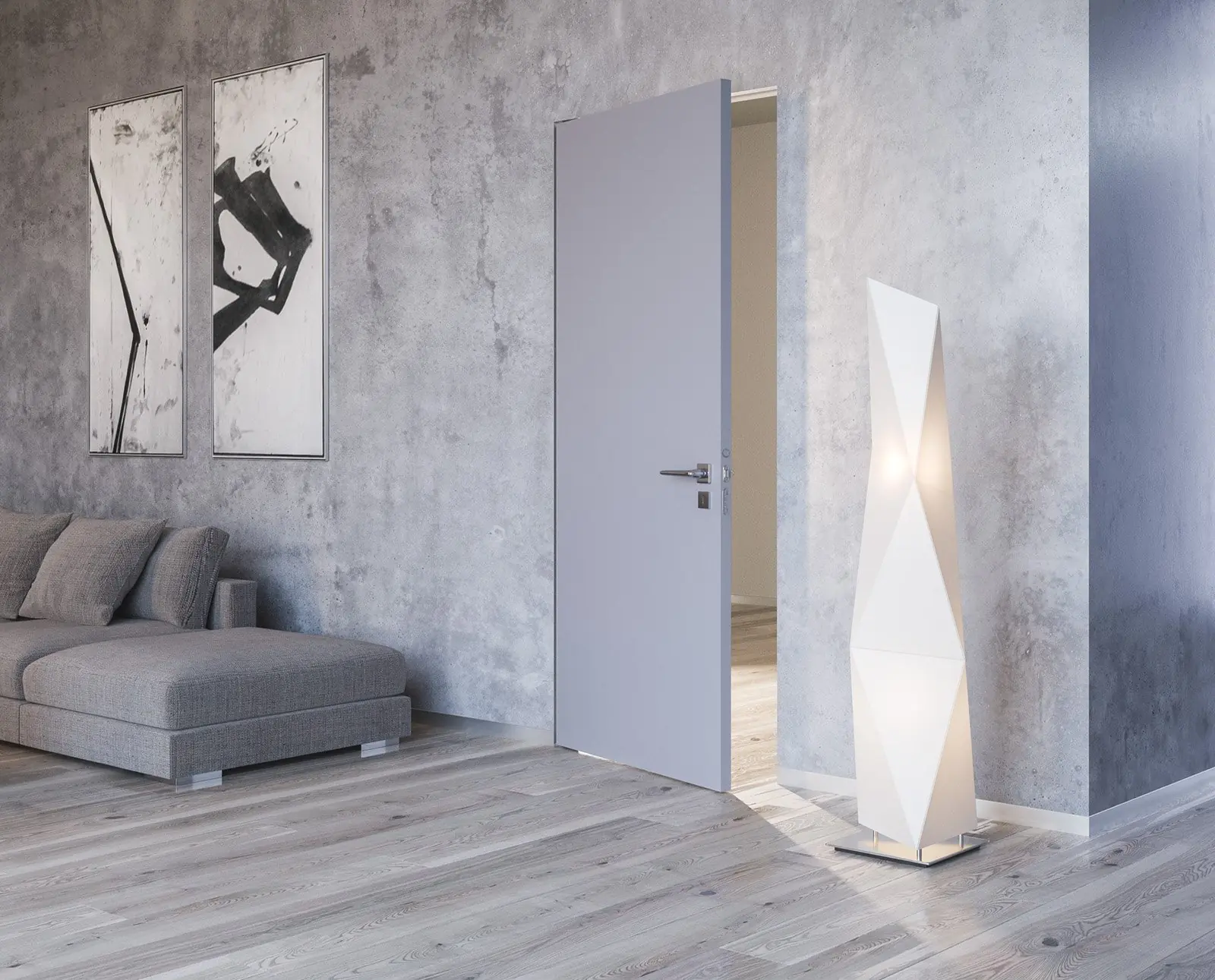 dveri pod beton v interere krasivo 18